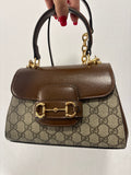 Borsa handle horsebit 1955 in pelle